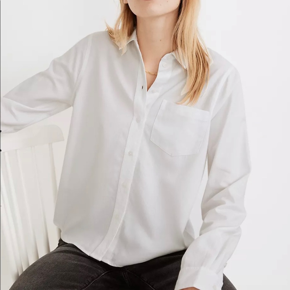 Shrunken Button-Up Shirt